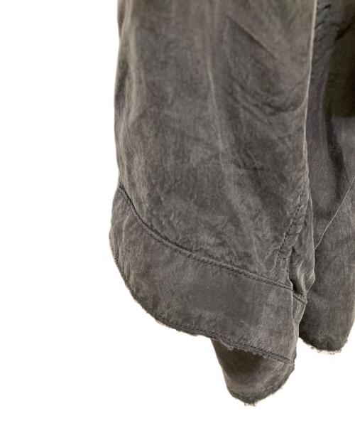 ANCELLM（アンセルム）ANCELLM (アンセルム) AGING EMBROIDERY SHIRT ブラック サイズ:2の古着・服飾アイテム