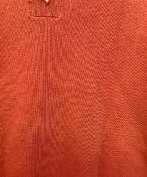 samuel zelig（サミュエル ゼリグ）samuel zelig (サミュエル ゼリグ) Sycamore Cycling Crewneck オレンジ サイズ:XLの古着・服飾アイテム