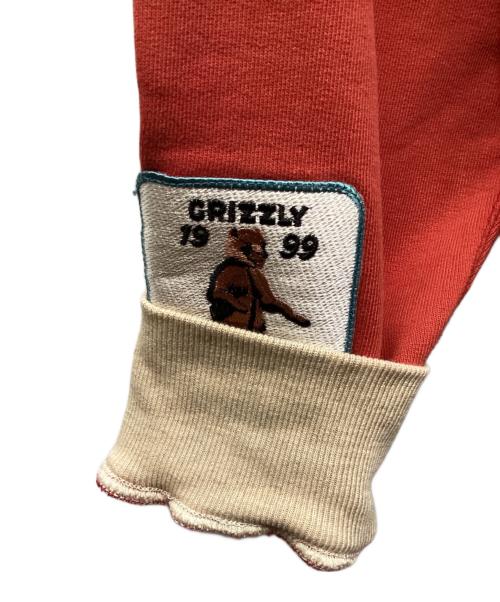 samuel zelig（サミュエル ゼリグ）samuel zelig (サミュエル ゼリグ) Sycamore Cycling Crewneck オレンジ サイズ:XLの古着・服飾アイテム