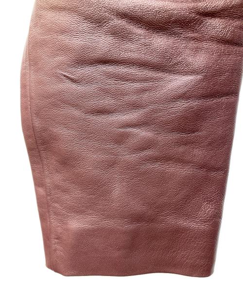 MAGDA BUTRYM（マグダブトリム）MAGDA BUTRYM (マグダブトリム) H&M (エイチアンドエム) レザートレンチコート パープル サイズ:XSの古着・服飾アイテム