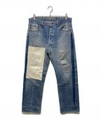 LEVI'Sリーバイス）の古着「66後期 501デニムパンツ」｜インディゴ