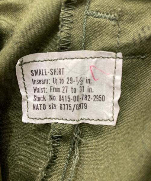 US ARMY（ユーエスアーミー）US ARMY (ユーエスアーミー) M-65 フィールドパンツ オリーブ サイズ:SMALL-SHORTの古着・服飾アイテム