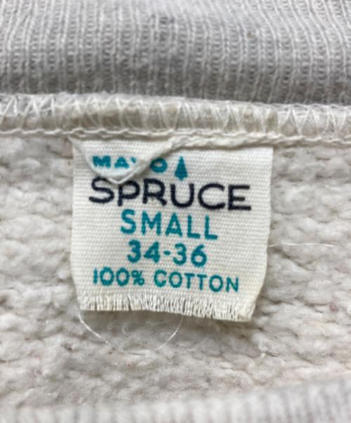 SPRUCE（スプルース）SPRUCE (スプルース) 60’S ラグランスウェット グレー サイズ:SMALLの古着・服飾アイテム