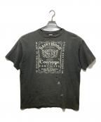 SAINT MICHAEL×NEIGHBORHOODセントマイケル×ネイバーフッド）の古着「NH SS TEE」｜グレー