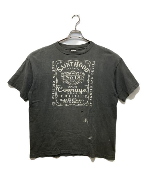 SAINT MICHAEL（セントマイケル）SAINT MICHAEL (セントマイケル) NEIGHBORHOOD (ネイバーフッド) NH SS TEE グレー サイズ:XLの古着・服飾アイテム