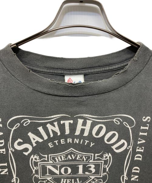 SAINT MICHAEL（セントマイケル）SAINT MICHAEL (セントマイケル) NEIGHBORHOOD (ネイバーフッド) NH SS TEE グレー サイズ:XLの古着・服飾アイテム