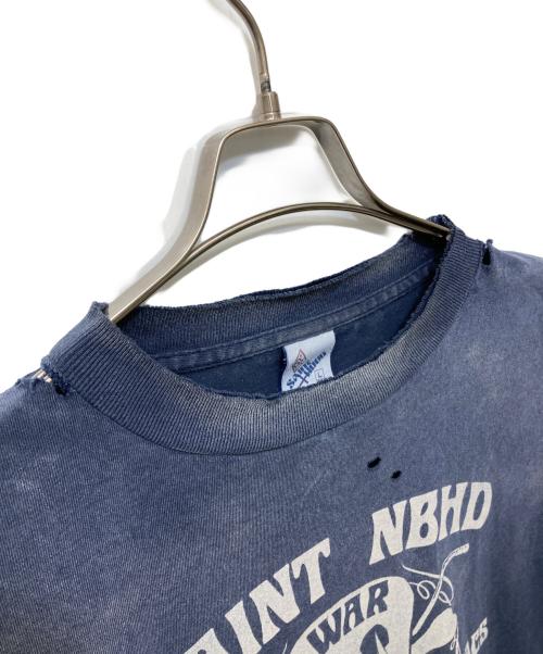 SAINT MICHAEL（セントマイケル）SAINT MICHAEL (セントマイケル) NEIGHBORHOOD (ネイバーフッド) STHD . SS TEE ネイビー サイズ:Lの古着・服飾アイテム