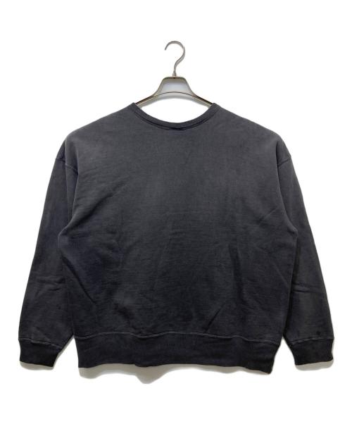 SAINT MICHAEL（セントマイケル）SAINT MICHAEL (セントマイケル) SM045 THE DEVIANT CREW NECCK SWEAT ブラック サイズ:XLの古着・服飾アイテム