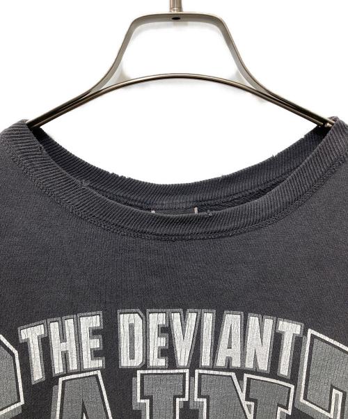 SAINT MICHAEL（セントマイケル）SAINT MICHAEL (セントマイケル) SM045 THE DEVIANT CREW NECCK SWEAT ブラック サイズ:XLの古着・服飾アイテム