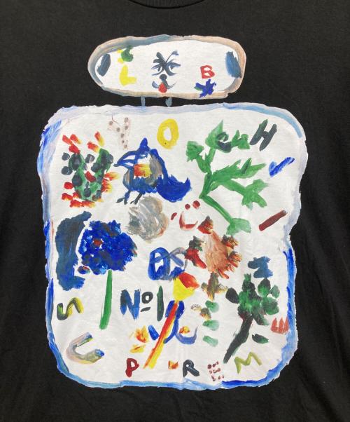 SUPREME（シュプリーム）Supreme (シュプリーム) YOHJI YAMAMOTO (ヨウジヤマモト) Paint Tee ブラック サイズ:XLの古着・服飾アイテム