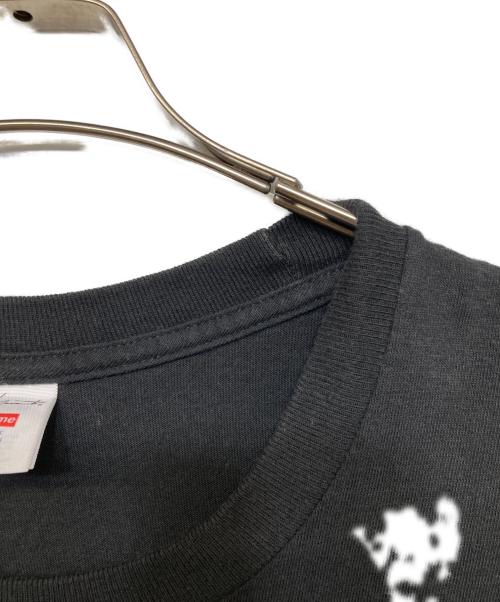 SUPREME（シュプリーム）Supreme (シュプリーム) YOHJI YAMAMOTO (ヨウジヤマモト) Paint Tee ブラック サイズ:XLの古着・服飾アイテム