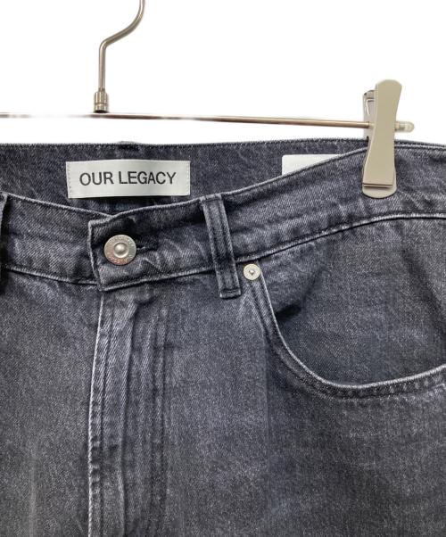 OUR LEGACY（アワーレガシー）OUR LEGACY (アワーレガシー) THIRD CUT デニムパンツ ブラック サイズ:33の古着・服飾アイテム
