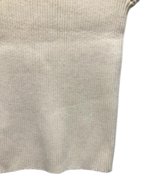 CLANE（クラネ）CLANE (クラネ) W FACE HALL KNIT TOPS アイボリー サイズ:2 未使用品の古着・服飾アイテム