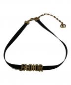 Christian Diorクリスチャン ディオール）の古着「JADIOR チョーカー」｜ブラック