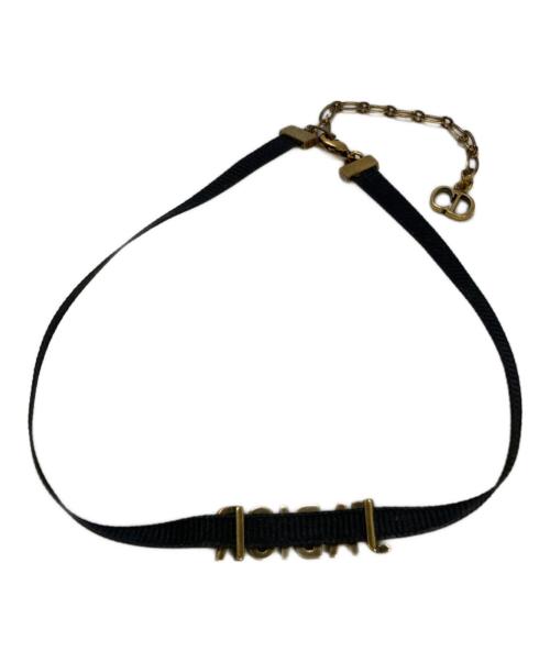 Christian Dior（クリスチャン ディオール）Christian Dior (クリスチャン ディオール) JADIOR チョーカー ブラックの古着・服飾アイテム