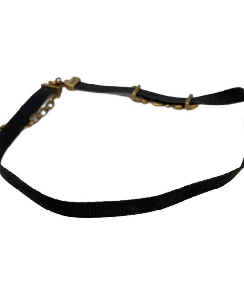 Christian Dior（クリスチャン ディオール）Christian Dior (クリスチャン ディオール) JADIOR チョーカー ブラックの古着・服飾アイテム