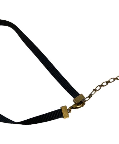 Christian Dior（クリスチャン ディオール）Christian Dior (クリスチャン ディオール) JADIOR チョーカー ブラックの古着・服飾アイテム