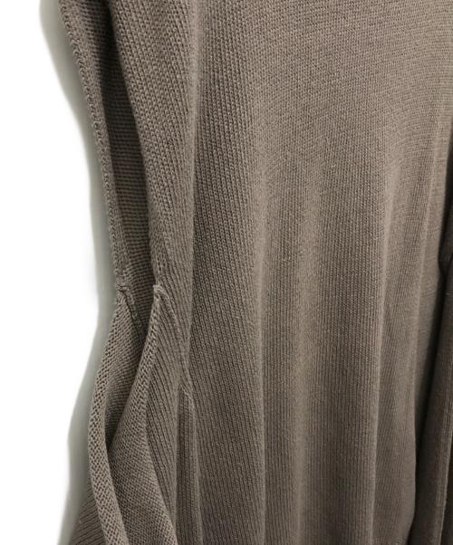 RICK OWENS（リックオウエンス）RICK OWENS (リックオウエンス) Cape-Sleeve Sweater グレー サイズ:Lの古着・服飾アイテム