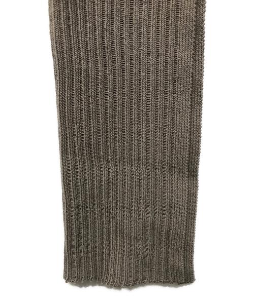 RICK OWENS（リックオウエンス）RICK OWENS (リックオウエンス) Cape-Sleeve Sweater グレー サイズ:Lの古着・服飾アイテム