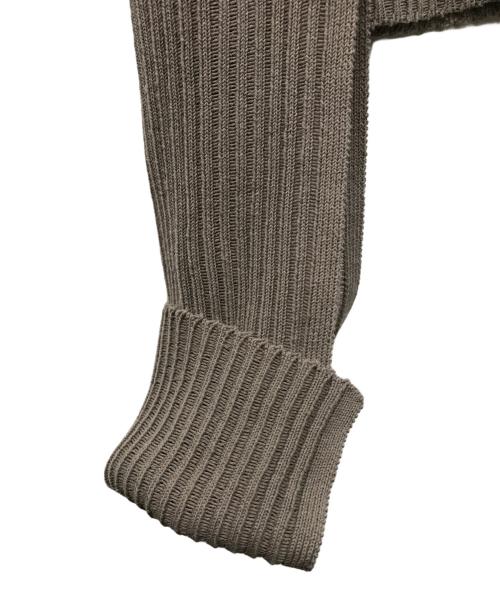 RICK OWENS（リックオウエンス）RICK OWENS (リックオウエンス) Cape-Sleeve Sweater グレー サイズ:Lの古着・服飾アイテム