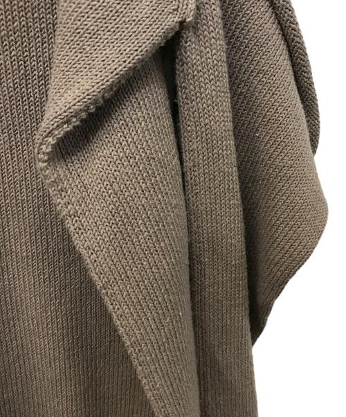 RICK OWENS（リックオウエンス）RICK OWENS (リックオウエンス) Cape-Sleeve Sweater グレー サイズ:Lの古着・服飾アイテム
