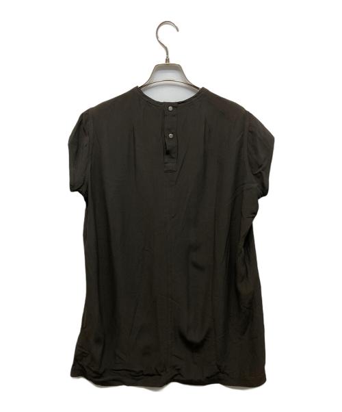RICK OWENS（リックオウエンス）RICK OWENS (リックオウエンス) スタッズ付 ノースリーブカットソー グレー サイズ:38の古着・服飾アイテム