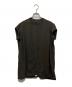 RICK OWENS（リックオウエンス）の古着「スタッズ付 ノースリーブカットソー」｜グレー