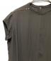 中古・古着 RICK OWENS (リックオウエンス) スタッズ付 ノースリーブカットソー グレー サイズ:38：15000円