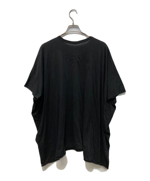 RICK OWENS（リックオウエンス）RICK OWENS (リックオウエンス) ハーフスリーブ オーバーサイズ Tシャツ ブラック サイズ:38の古着・服飾アイテム