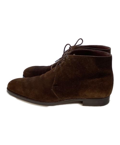 Crockett & Jones（クロケット＆ジョーンズ）Crockett & Jones (クロケット＆ジョーンズ) チャカブーツ ブラウン サイズ:6の古着・服飾アイテム