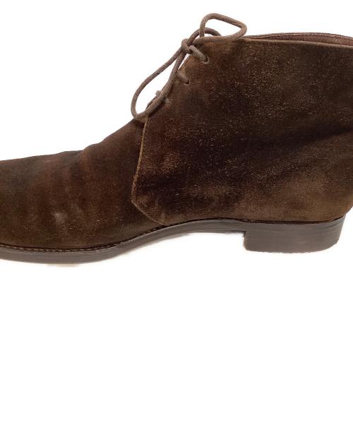 Crockett & Jones（クロケット＆ジョーンズ）Crockett & Jones (クロケット＆ジョーンズ) チャカブーツ ブラウン サイズ:6の古着・服飾アイテム