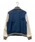 COACH (コーチ) 袖レザースタジャン ネイビー×アイボリー サイズ:M：15000円