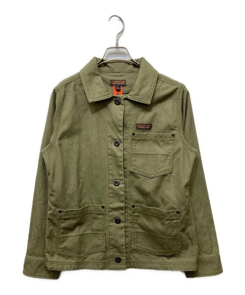 Patagonia（パタゴニア）Patagonia (パタゴニア) ヘンプ キャンバス チョア コート カーキ サイズ:Sの古着・服飾アイテム