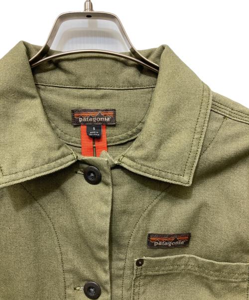 Patagonia（パタゴニア）Patagonia (パタゴニア) ヘンプ キャンバス チョア コート カーキ サイズ:Sの古着・服飾アイテム
