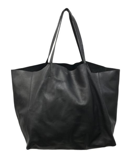CELINE（セリーヌ）CELINE (セリーヌ) カバホリゾンタルトートバッグ ブラックの古着・服飾アイテム