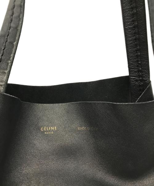 CELINE（セリーヌ）CELINE (セリーヌ) カバホリゾンタルトートバッグ ブラックの古着・服飾アイテム