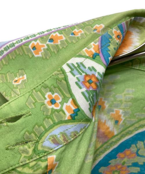 ETRO（エトロ）ETRO (エトロ) ペイズリー柄シャツ グリーン サイズ:46の古着・服飾アイテム