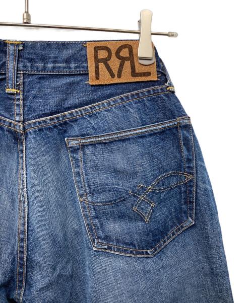 RRL（ダブルアールエル）RRL (ダブルアールエル) スリムフィットセルヴィッジデニムパンツ インディゴ サイズ:32の古着・服飾アイテム
