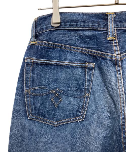 RRL（ダブルアールエル）RRL (ダブルアールエル) スリムフィットセルヴィッジデニムパンツ インディゴ サイズ:32の古着・服飾アイテム