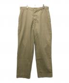 US ARMYユーエスアーミー）の古着「コットンチノトラウザー」｜ベージュ