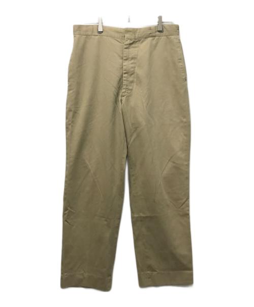 US ARMY（ユーエスアーミー）US ARMY (ユーエスアーミー) コットンチノトラウザー ベージュ サイズ:36の古着・服飾アイテム