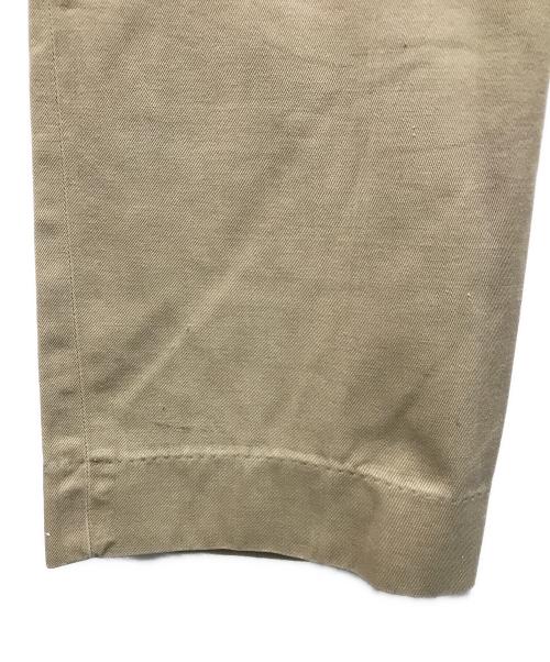 US ARMY（ユーエスアーミー）US ARMY (ユーエスアーミー) コットンチノトラウザー ベージュ サイズ:36の古着・服飾アイテム
