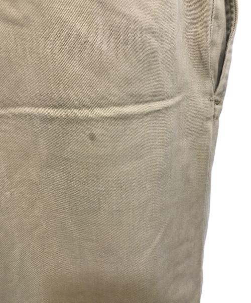 US ARMY（ユーエスアーミー）US ARMY (ユーエスアーミー) コットンチノトラウザー ベージュ サイズ:36の古着・服飾アイテム