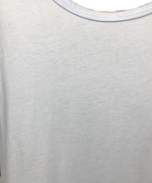 MARNI（マルニ）MARNI (マルニ) ボーダー切替Tシャツ ブルー サイズ:40の古着・服飾アイテム