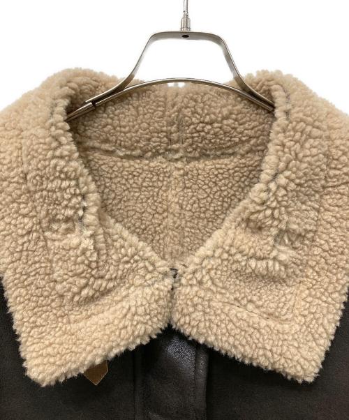 journal standard L'essage（ジャーナルスタンダード レサージュ）journal standard L'essage (ジャーナルスタンダード レサージュ) アビエータージャケット ブラウン サイズ:freeの古着・服飾アイテム