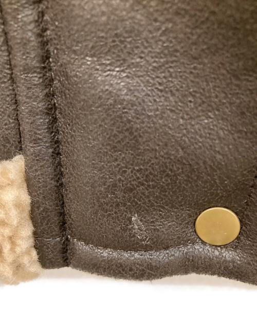 journal standard L'essage（ジャーナルスタンダード レサージュ）journal standard L'essage (ジャーナルスタンダード レサージュ) アビエータージャケット ブラウン サイズ:freeの古着・服飾アイテム