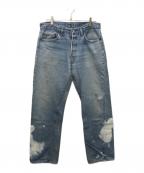 LEVI'Sリーバイス）の古着「66後期501デニムパンツ」｜ブルー