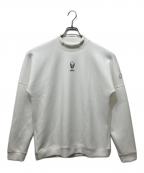 LPFG lucien pellat-finetルシアン・ペラフィネ）の古着「モックネックスウェット」｜ホワイト