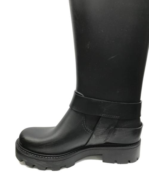 Mardi Mercredi（マルディメクルディ）MARDI MERCREDI (マルディメクルディ) WILD LONG RAIN BOOTS ブラック サイズ:5.5の古着・服飾アイテム