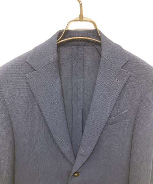 LARDINI（ラルディーニ）LARDINI (ラルディーニ) 段返り3Bアンコンジャケット ネイビー サイズ:SIZE 44の古着・服飾アイテム